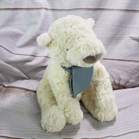 Bunnies By The Bay Boris Bearialis Cream Teddy Bear Stuffed Animal 12 Inch 2020 - Picture 11 of 11